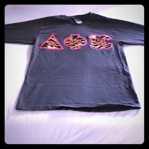 Delta Phi Epsilon Sorority Letters long sleeve